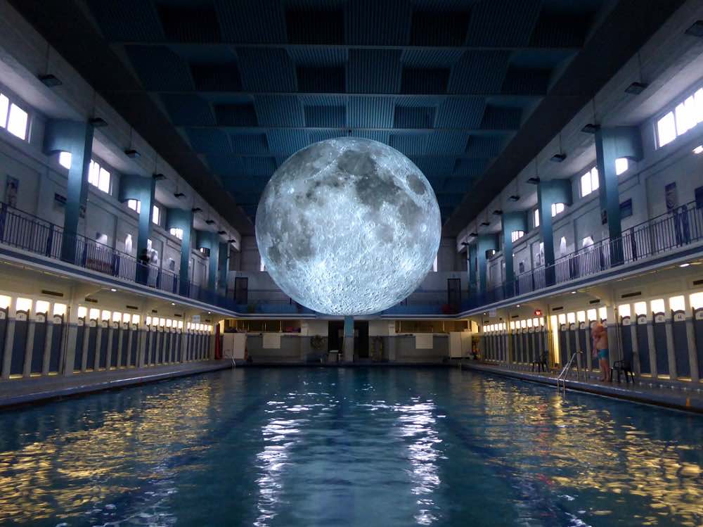 Museum of The Moon - Les Tombees de Les Nuit Festival, Rennes France