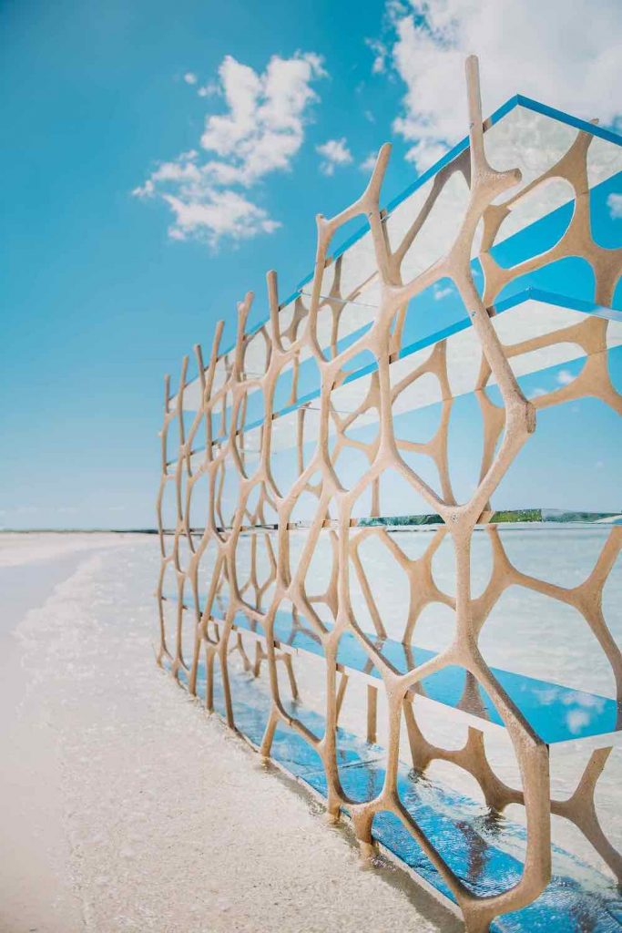 Aqua Shelf Silver by Francesco Maria Messina for CYPRAEA - Photo by Eric Lee, courtesy of CYPRAEA