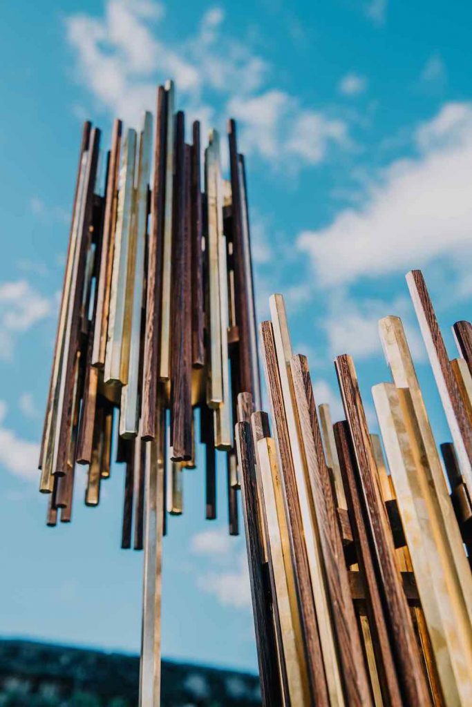 Rochester Floor Lamps by Francesco Maria Messina for CYPRAEA - Photo by Eric Lee, courtesy of CYPRAEA