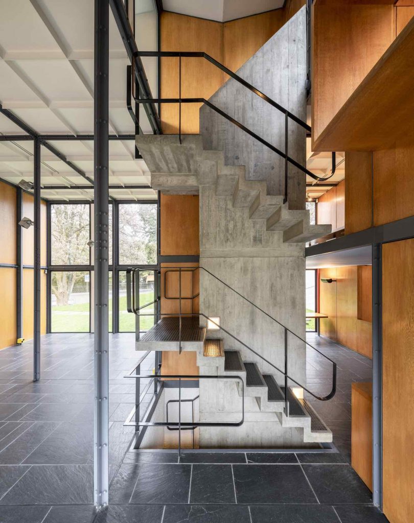 Stairway, Pavillon Le Corbusier, 2019, Zurich - Photo © ZHdK