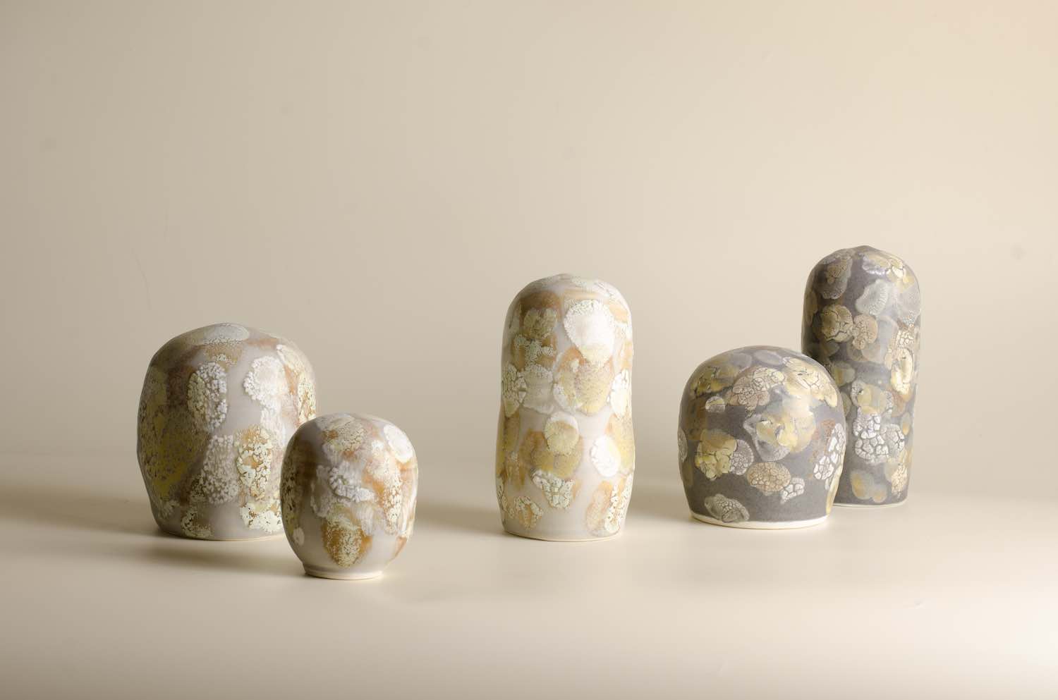 Linda Bloomfield's vessels - Photo by Henry Bloomfield.