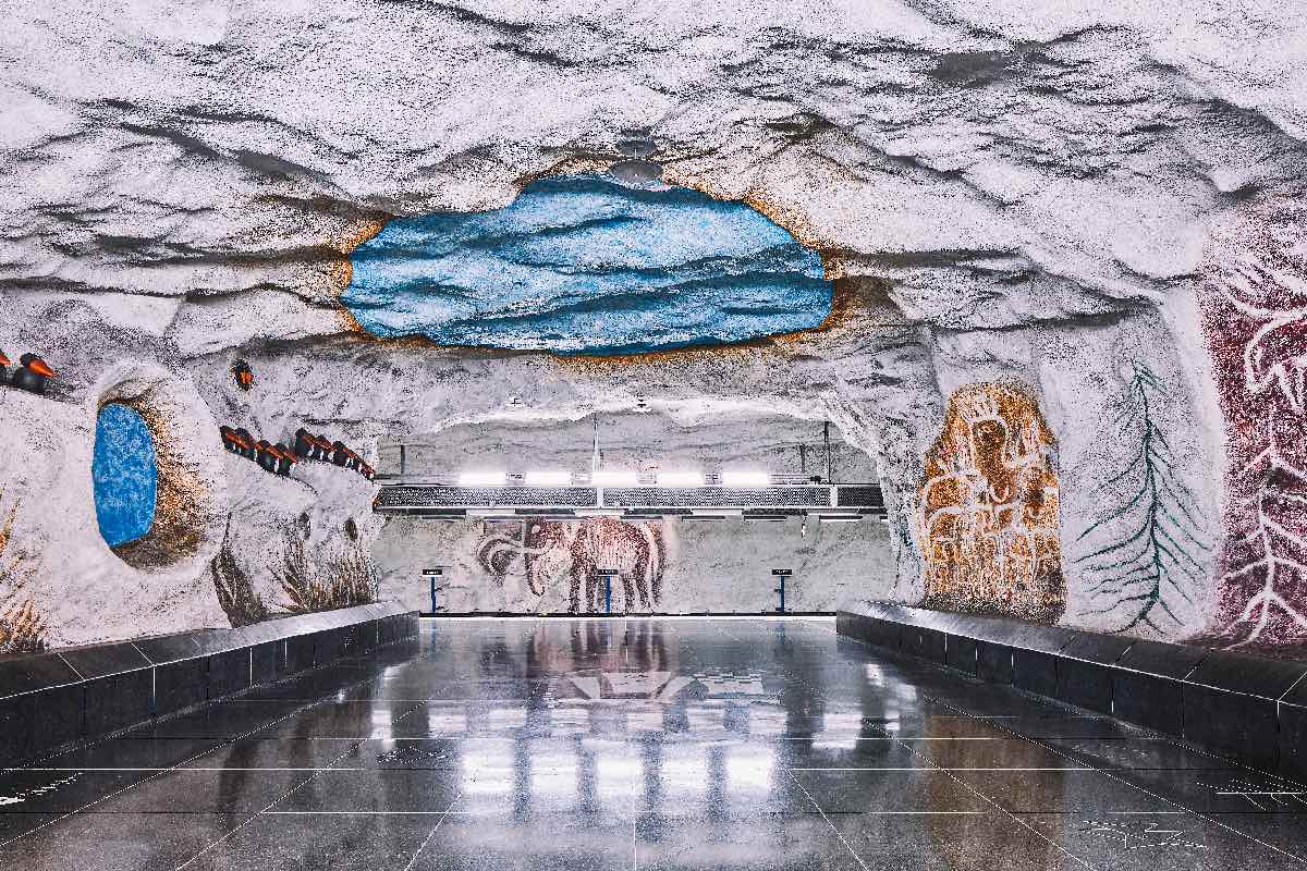 Strockholm Metro - Photo by David Altrah.