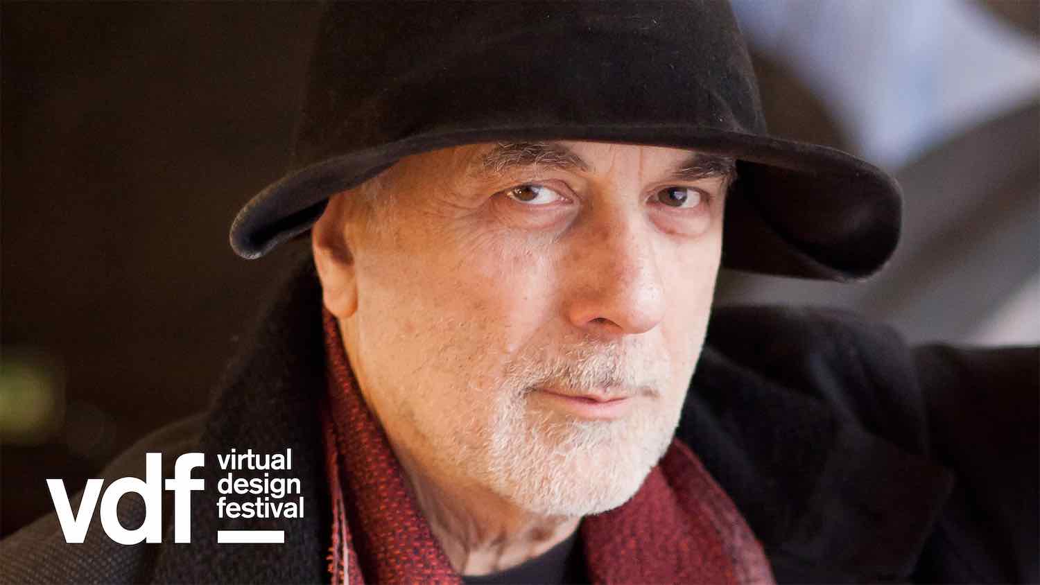 Ron Arad @ the inaugural Virtual Design Festival - Photo by Dezeen