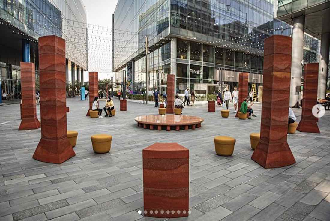 FATA MORGANA pavilion by Hozan Zangama - Photo via IG by @arabnews.lifestyle