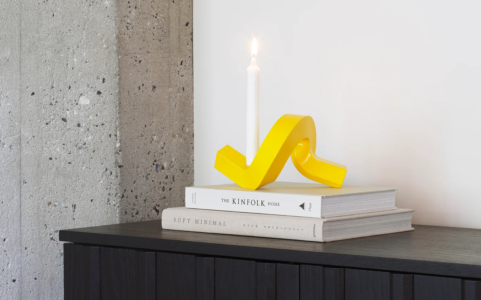 Crooked Candlestick by Uffe Buchard x Normann Copenhagen - Photo by Normann Copenhagen.
