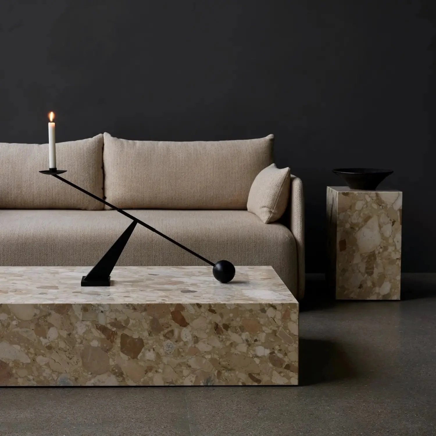 Interconnect candle holder by Colin King x Audo Copenhagen - Photo by Audo Copenhagen.