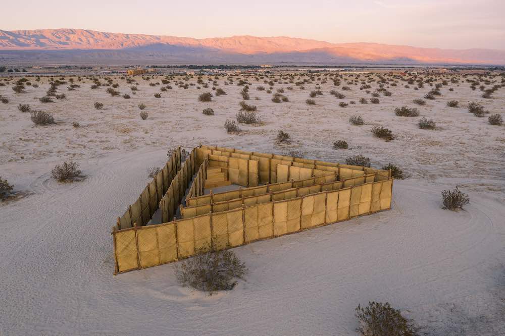 Eduardo Sarabia @ Desert X 2021 - Photo by Lance Gerber.