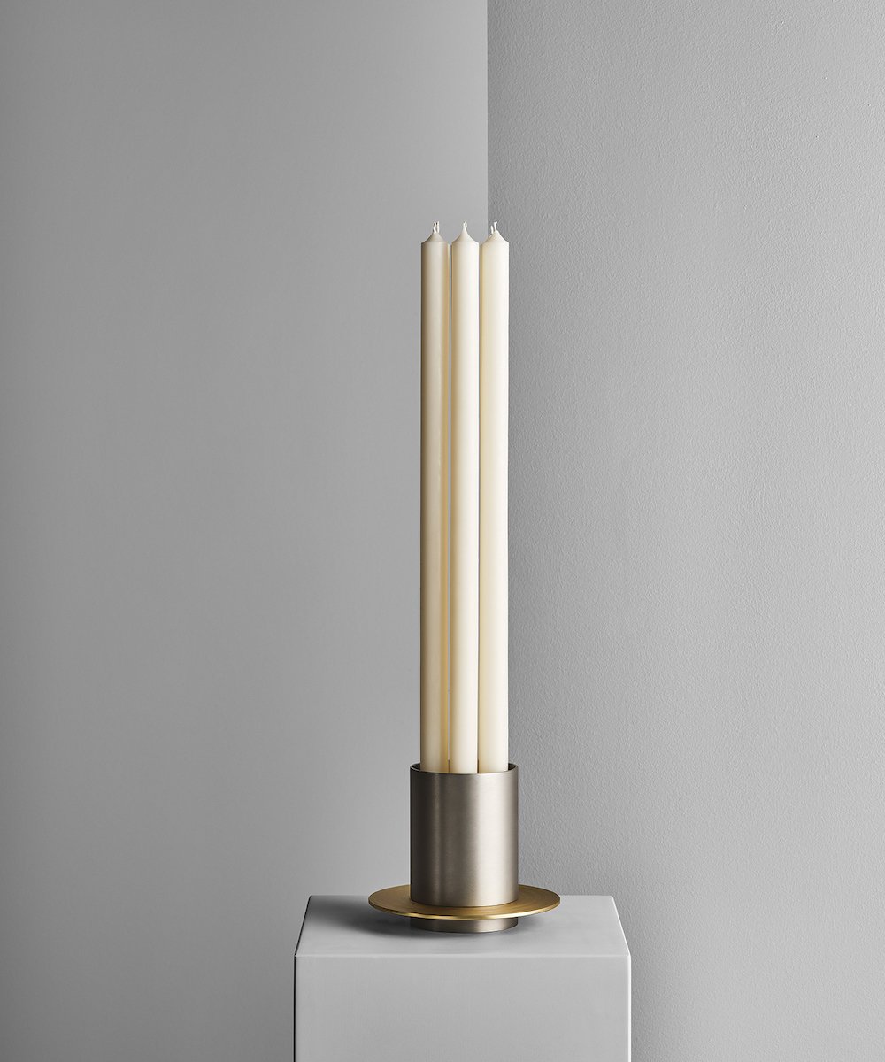A FLAME FOR RESEARCH - Sant'Agata candleholder by Matteo Thun - Photo by Matteo Imbriani.