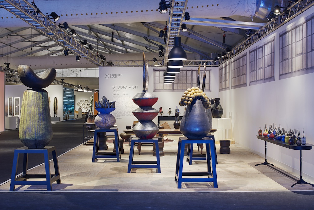 Large scale sculptures by Zizipho Poswa x Southern Guild - Photo by James Harris.
