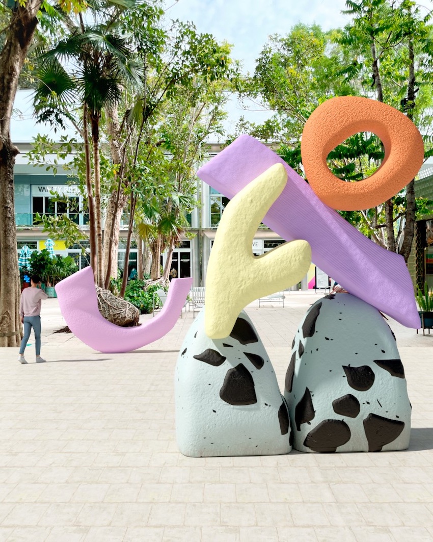 TOMORROW LAND by Studio Proba and Enjoy The Weather - Photo by Kris Tamburello, courtesy of Design Miami 2021.