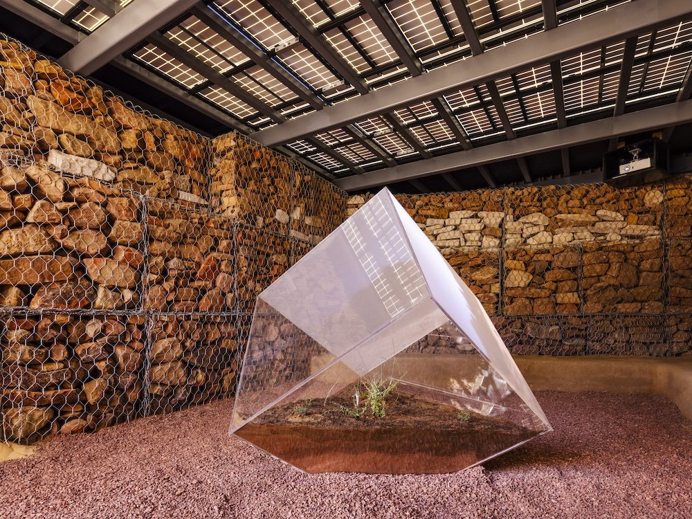 Stephanie Deumer's installation @ Desert X AlUla 2022, photo by Lance Gerber.