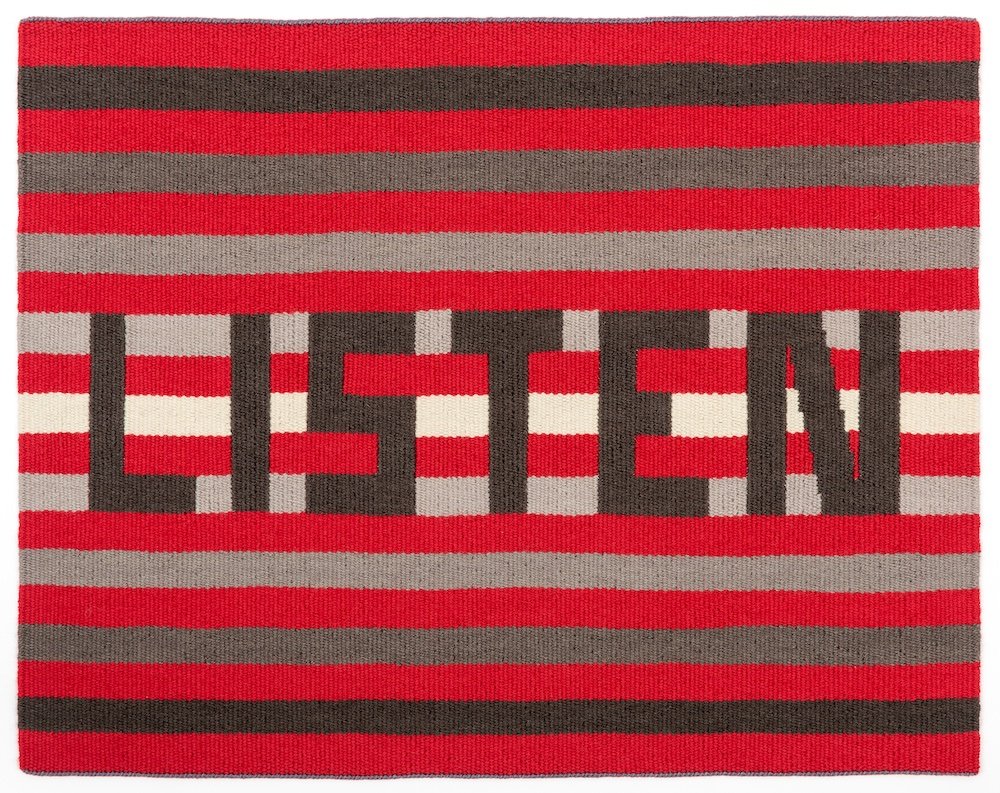 The Red Line by Caron Penney @ Collect Open - Photo by Steve Speller, courtesy of Collect.
