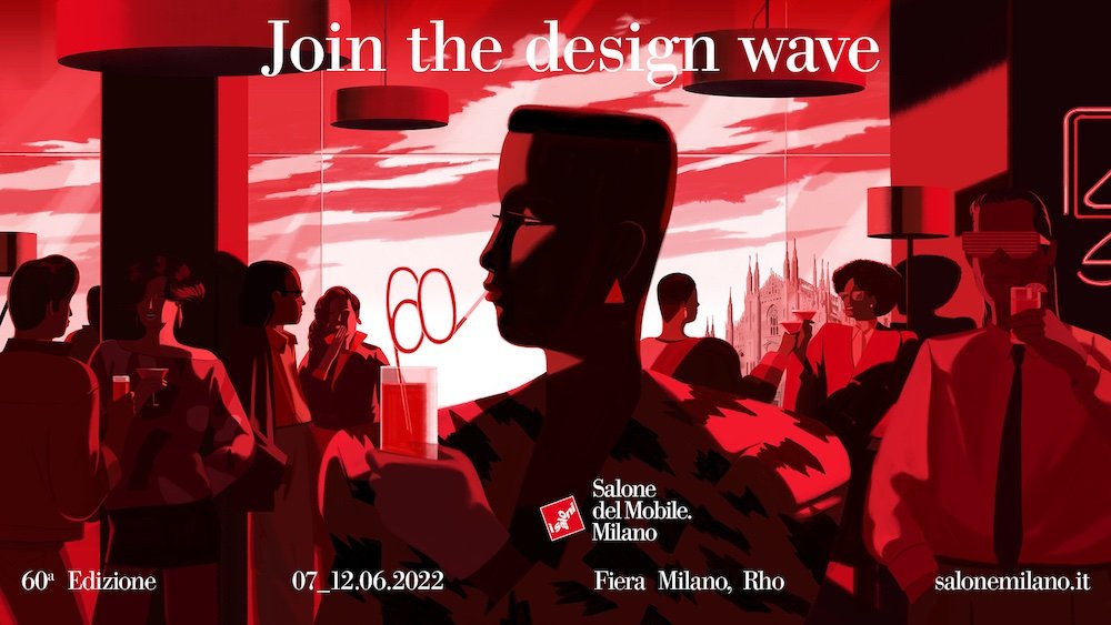 Salone del Mobile.Milano 2022. Illustration by Emiliano Ponzi - ©Salone del Mobile.Milano.