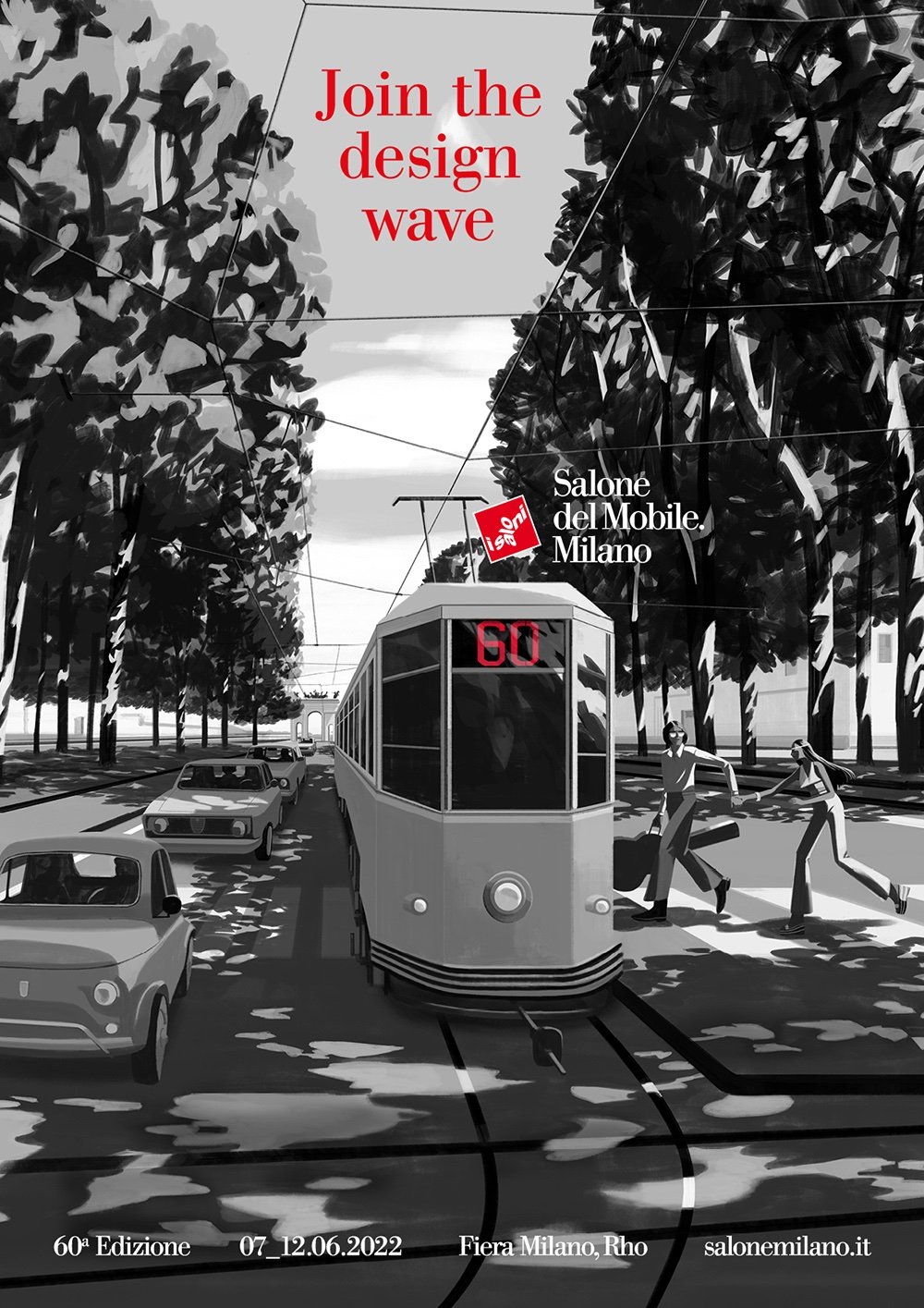 Salone del Mobile.Milano 2022. Illustration by Emiliano Ponzi - ©Salone del Mobile.Milano.