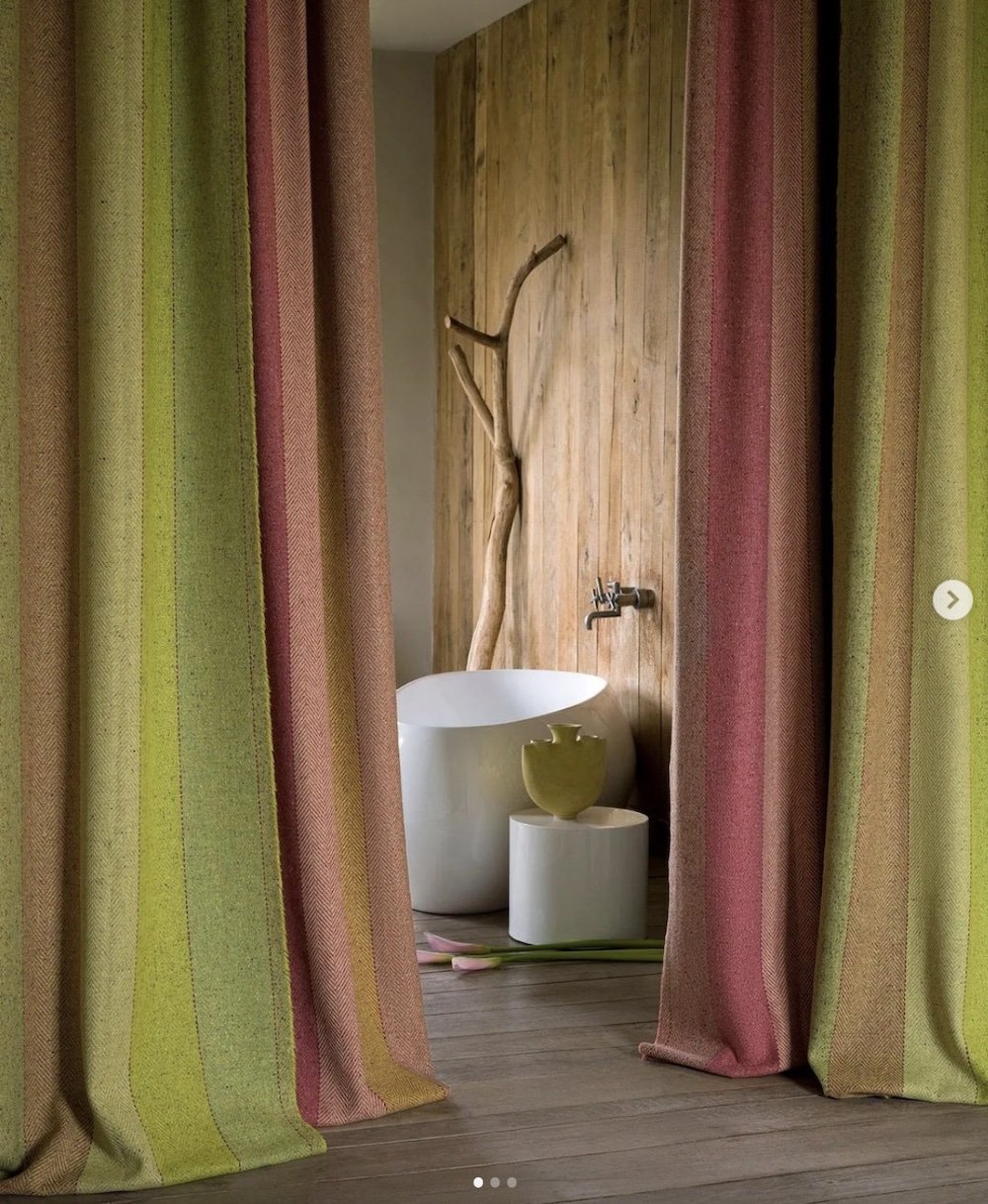 SEQUANA collection by Mary Sahw x Maison Pierre Frey - Photo via IG by @lamaisonpierrefrey.