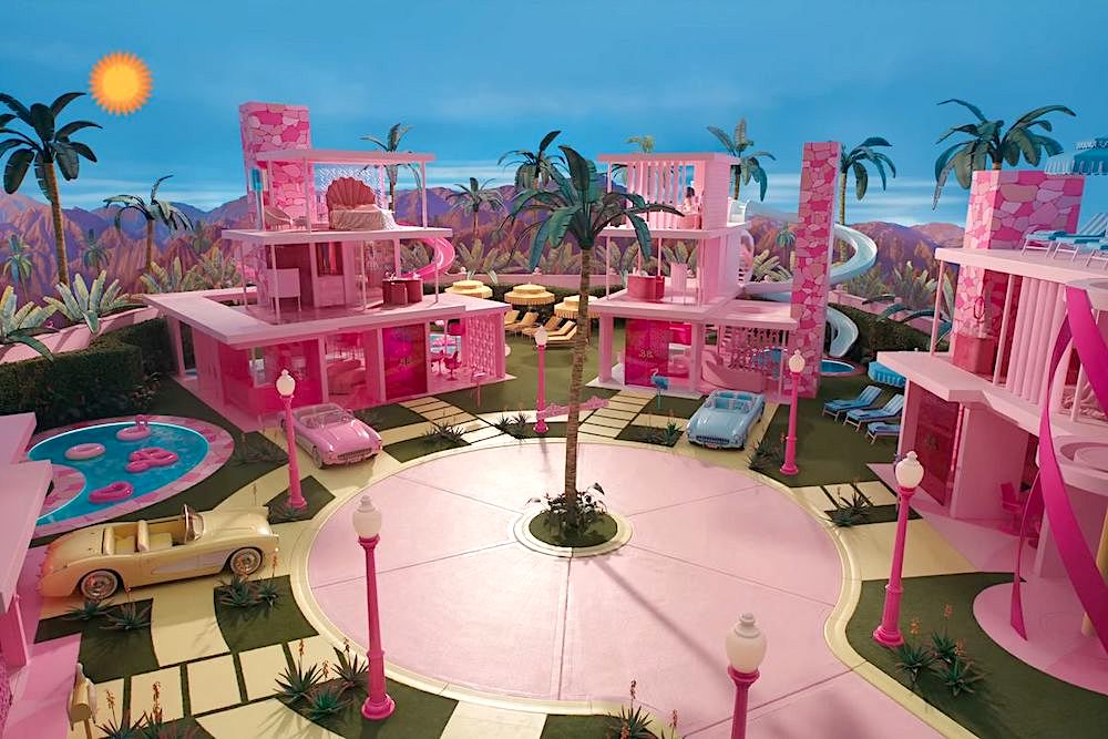 Barbie set design - Courtesy of Warner Bros. Pictures.