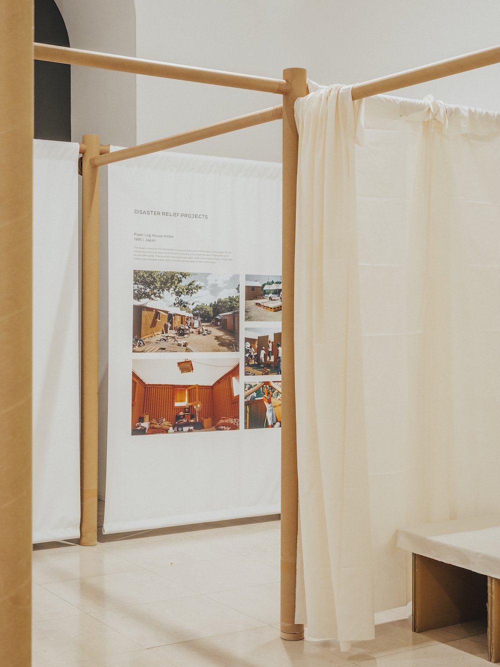 Humanitarian Pavilion @ London Design Biennale 2023 - Photo by Taran Wilkhu, courtesy of London Design Biennale.