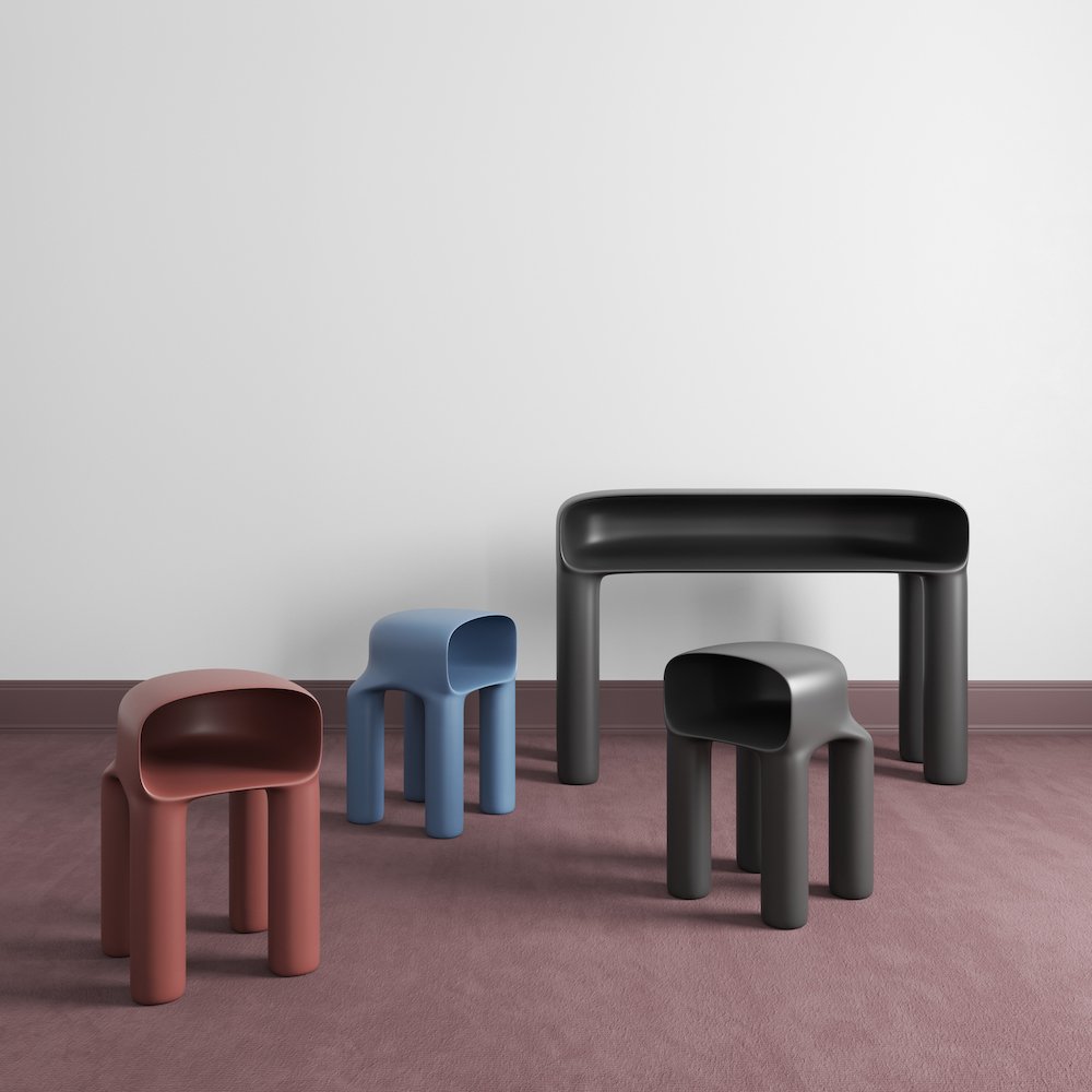 Aliens collection by Vaagn Mikaelyan from Isola Design at Material Matters 2023 - Courtesy of Isola Design.