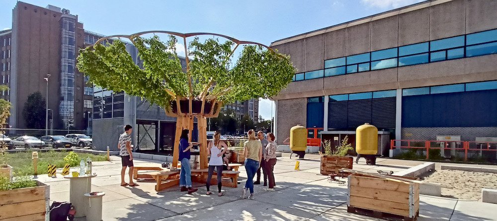 The Many Tree installation by Studio JNBR at Dutch Desgin Week 2023 - Courtesy of DDW 2023.