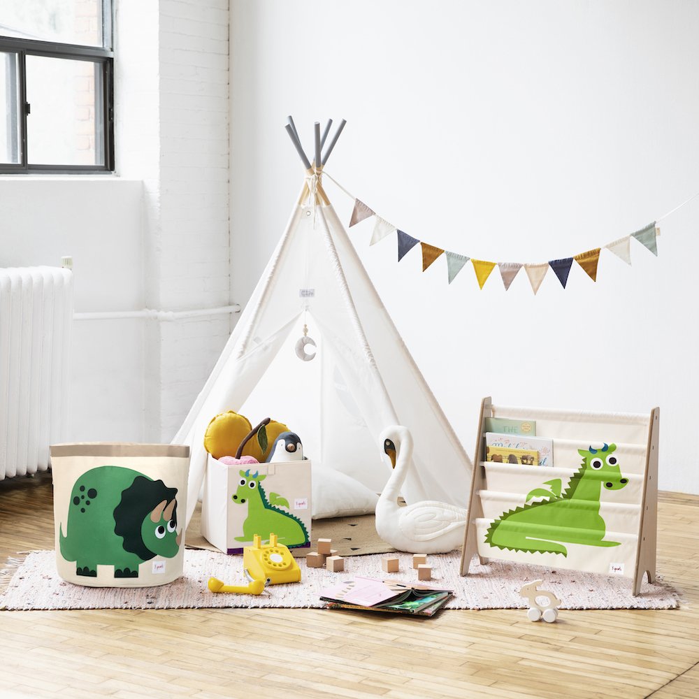 3 Sprouts book rack by Family Nation - Photo by Family Nation.