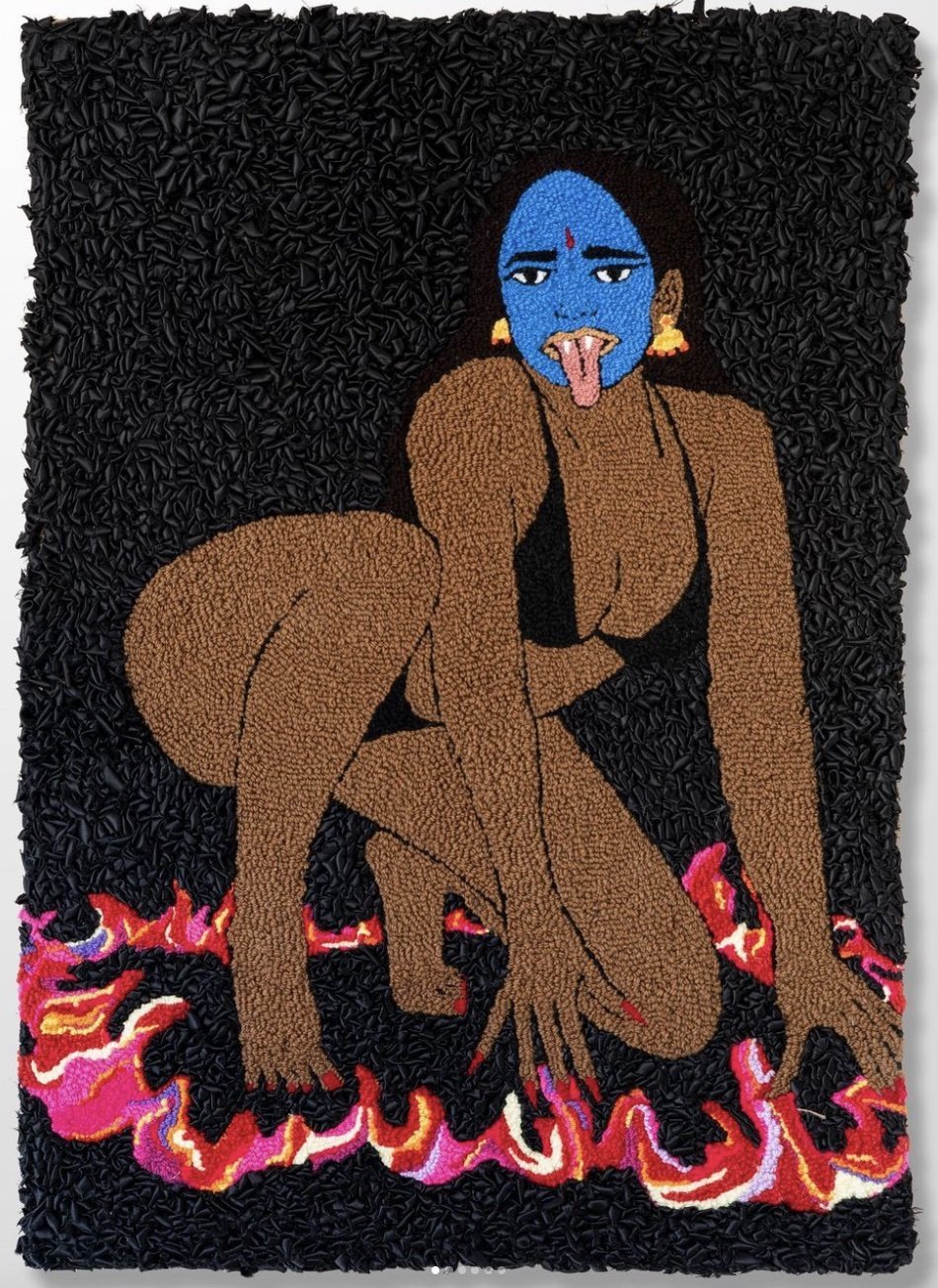 Tanya Ramkilawan @ COLLECT 2024 - Photo via IG, follow @taliaramkilawan.