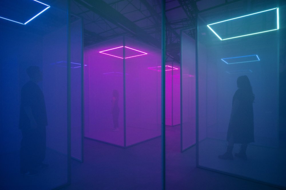 'Making Sense of Color' by Google at Milan Design Week 2024 - Photo by Edoardo Delille & Giulia Piermartiri, courtesy of Google.