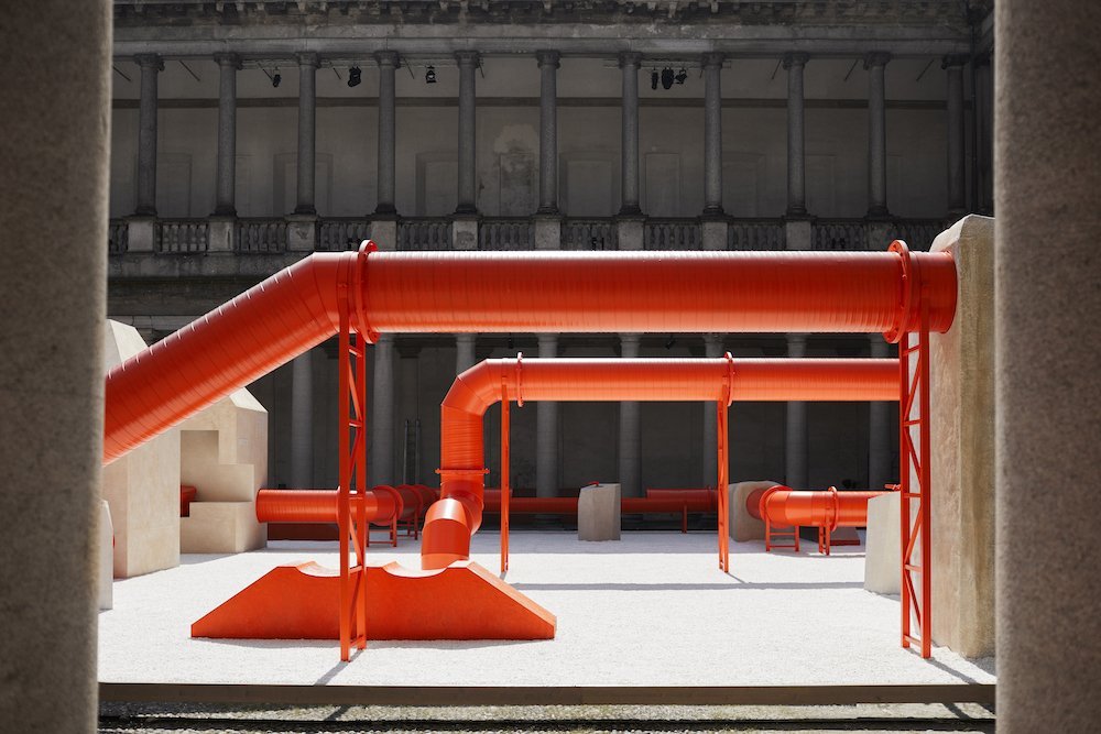 Terminal 02 installation by Samuel Ross and Kohler in Milan - Courtesy of Kohler.