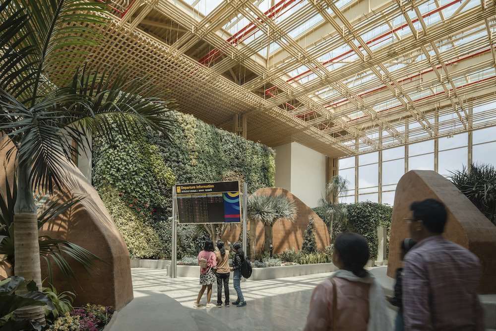 SOM's Terminal 2 of Bangalore Airport - Photo by Ar. Ekansh Goel © Studio Recall.