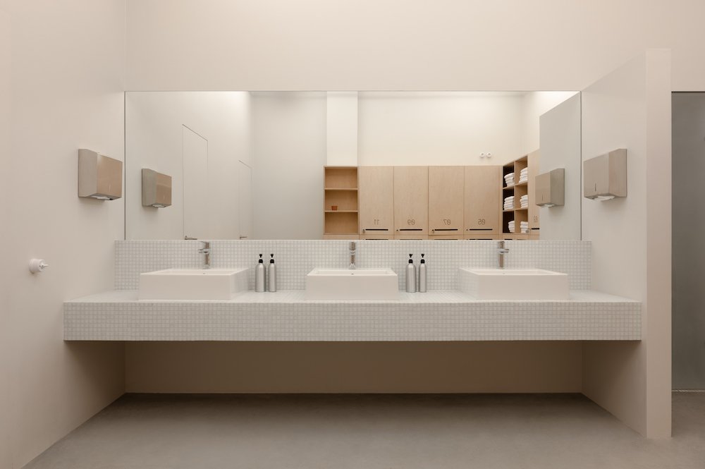 STAN yoga and barre studio by Dubrovska Studio in Kyiv - Photos by Yevhenii Avramenko, courtesy of Dubrovska Studio.