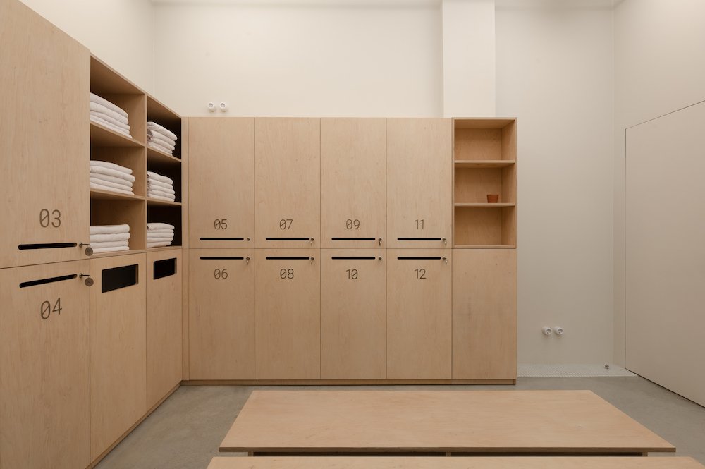 STAN yoga and barre studio by Dubrovska Studio in Kyiv - Photos by Yevhenii Avramenko, courtesy of Dubrovska Studio.