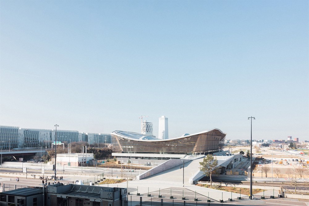 Aquatics Center by VenhoevenCS and Atelier 234 - © Salem Mostefaoui.