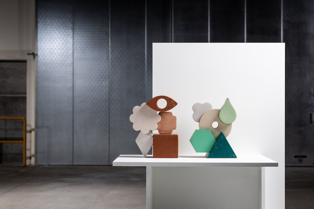Designer bookend by Granite + Smoke - Photo by Reuben Paris, courtesy of Dundee Design Festival 2024.