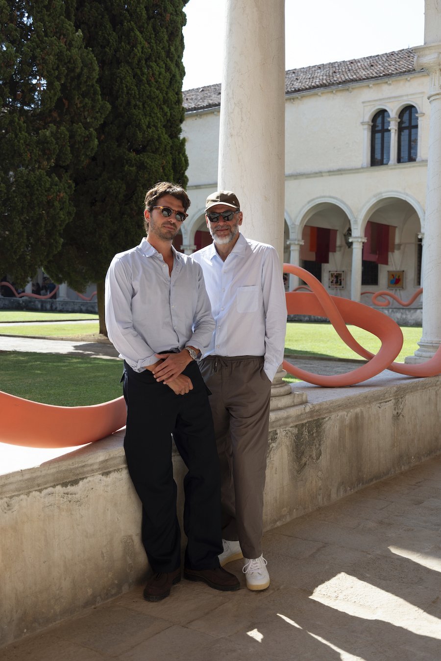 Luca Guadagnino and Nicolò Rosmarini - Photo by Giulio Ghirardi, ©Michelangelo Foundation.