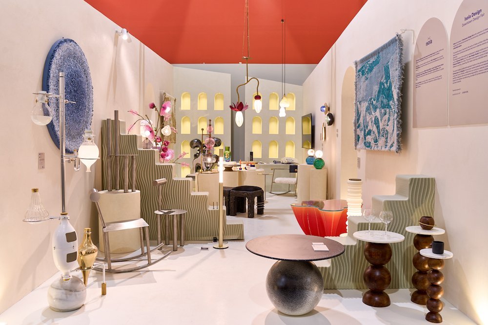 Isola Design at Downtown Design Dubai 2024 - Photo by ©Yousef Lamzalzi, courtesy of Isola Design.