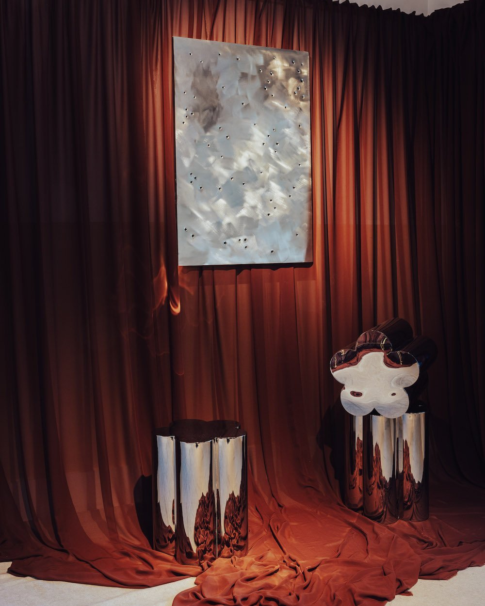 Sanctuary installation Furn Object at Alcova Miami 2024 - Photo by Piergiorgio Sorgetti, courtesy of Alcova.