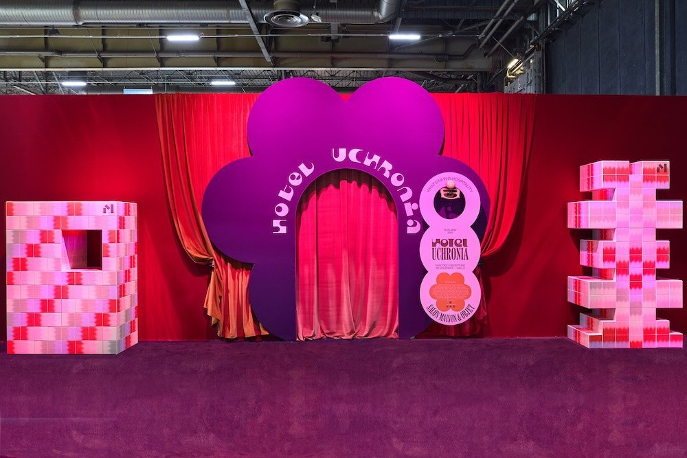 Neo-Surrealism takes over Maison & Objet 2025. 'What's New In Hospitality' exhibition by Uchronia studio - ©Anne Emmanuelle Thion.