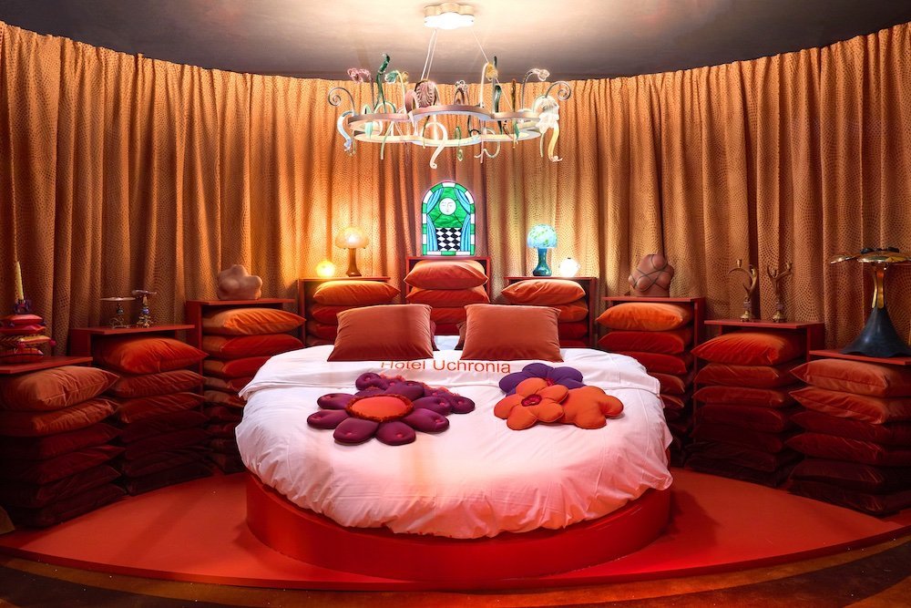 Neo-Surrealism takes over Maison & Objet 2025. 'What's New In Hospitality' exhibition by Uchronia studio - ©Anne Emmanuelle Thion.