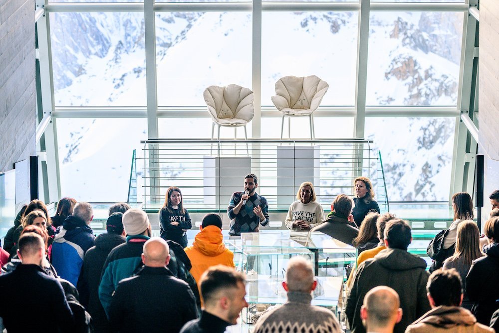 Kartell exhibition at Sky Way Monte Bianco at Courmayeur Design Week End 2025 - Photo by Giacomo Buzio.