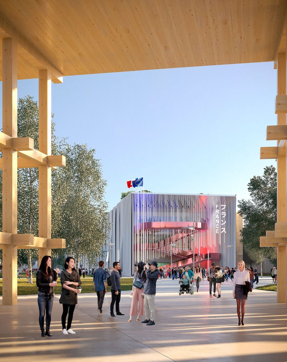France Pavilion at Expo 2025 Osaka - Courtesy of the pavilion.