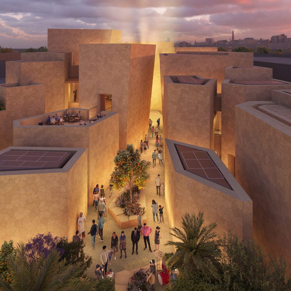 Saudi Arabia Pavilion at Expo 2025 Osaka - ©Foster + Partners.