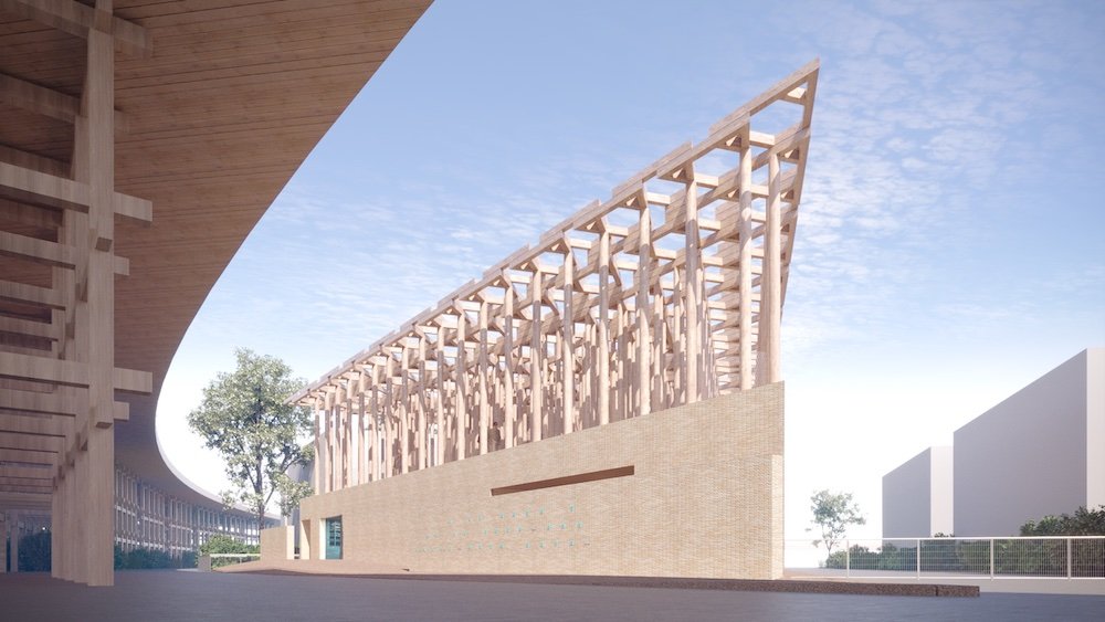 Uzbekistan Pavilion at Expo 2025 Osaka - Photo by ATELIER BRÜCKNER.