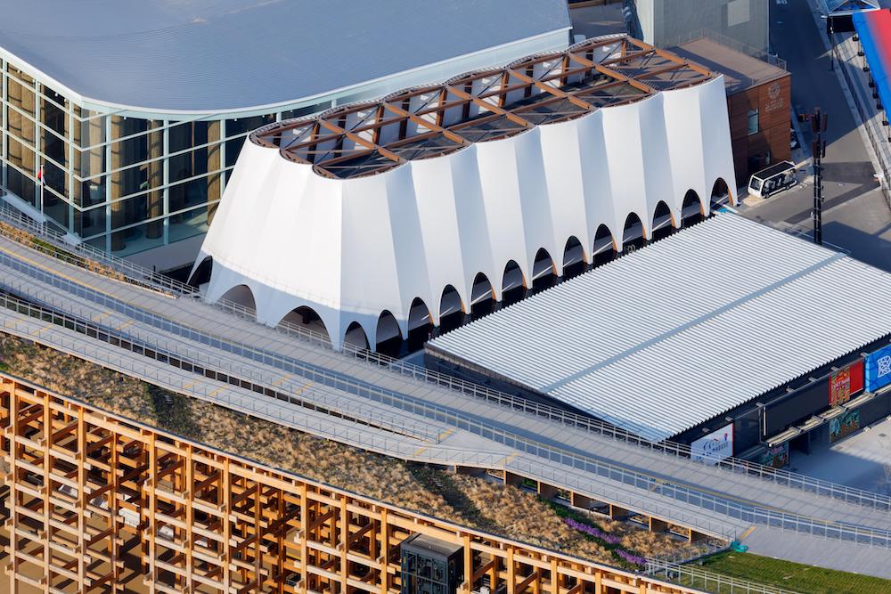 Qatar Pavilion by Kengo Kuma at EXPO 2025 Osaka - ©Iwan Baan, courtesy of Qatar Museums.