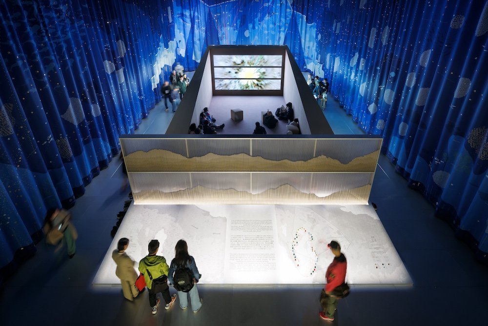 Qatar Pavilion by Kengo Kuma at EXPO 2025 Osaka - ©Iwan Baan, courtesy of Qatar Museums.
