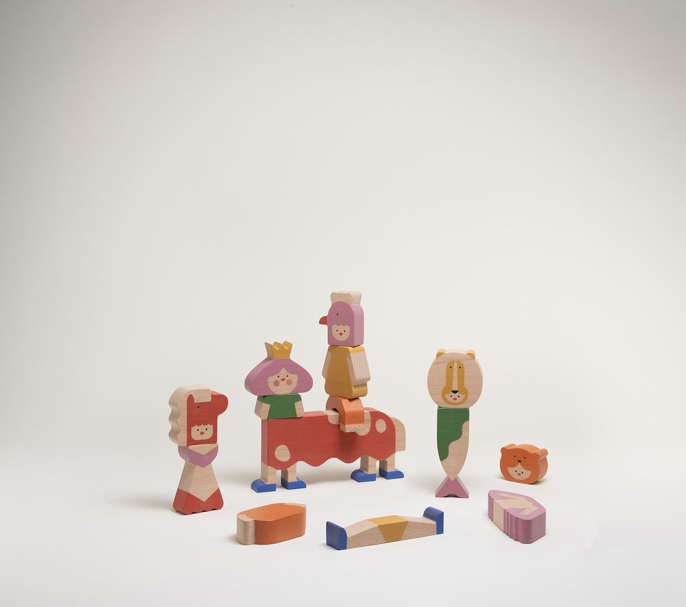 Body Blocks by Davina Atallah at the Conscious Objects exhibition, Isola Design Festival 2025 - ©Areej Mahmoud, courtesy of Isola Design.