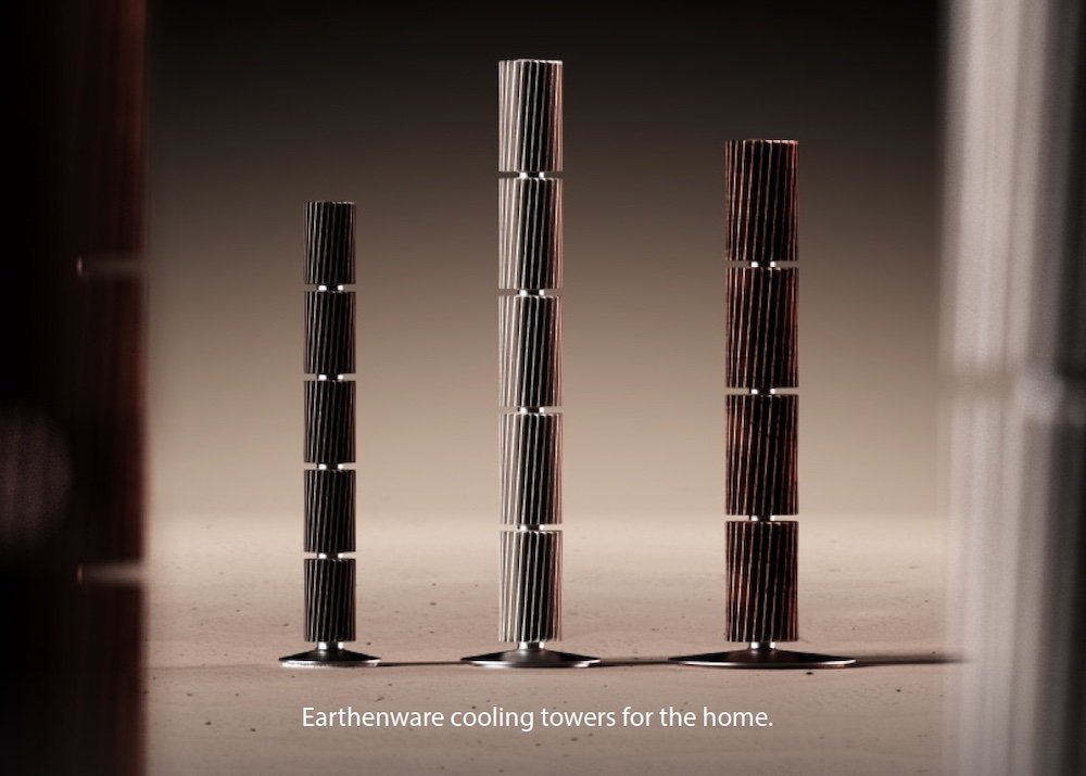 COOL towers by LAYER Studio with Bitossi Ceramiche - Courtesy of LAYER Studio.