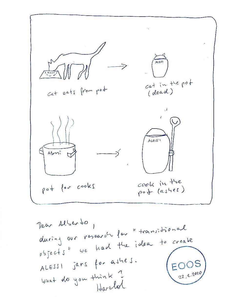 The Last Pot sketches by EOOS.