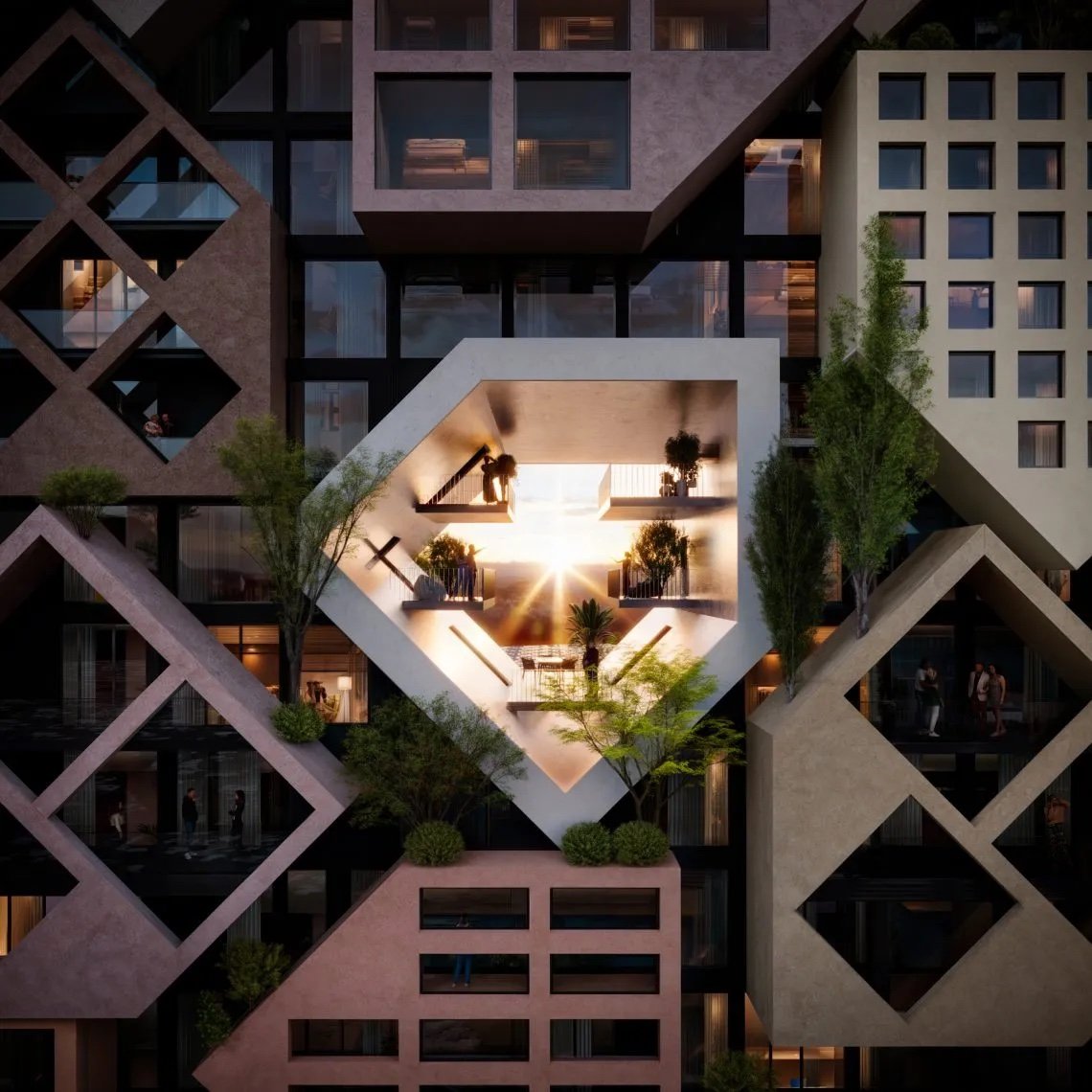 PUZZLE TIRANA by NOA, Co-Author Atelier4 - Visual by NOA, Co-Author Atelier4.