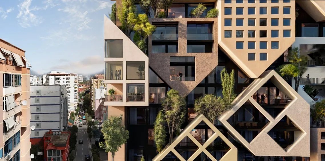 PUZZLE TIRANA by NOA, Co-Author Atelier4 - Visual by NOA, Co-Author Atelier4.
