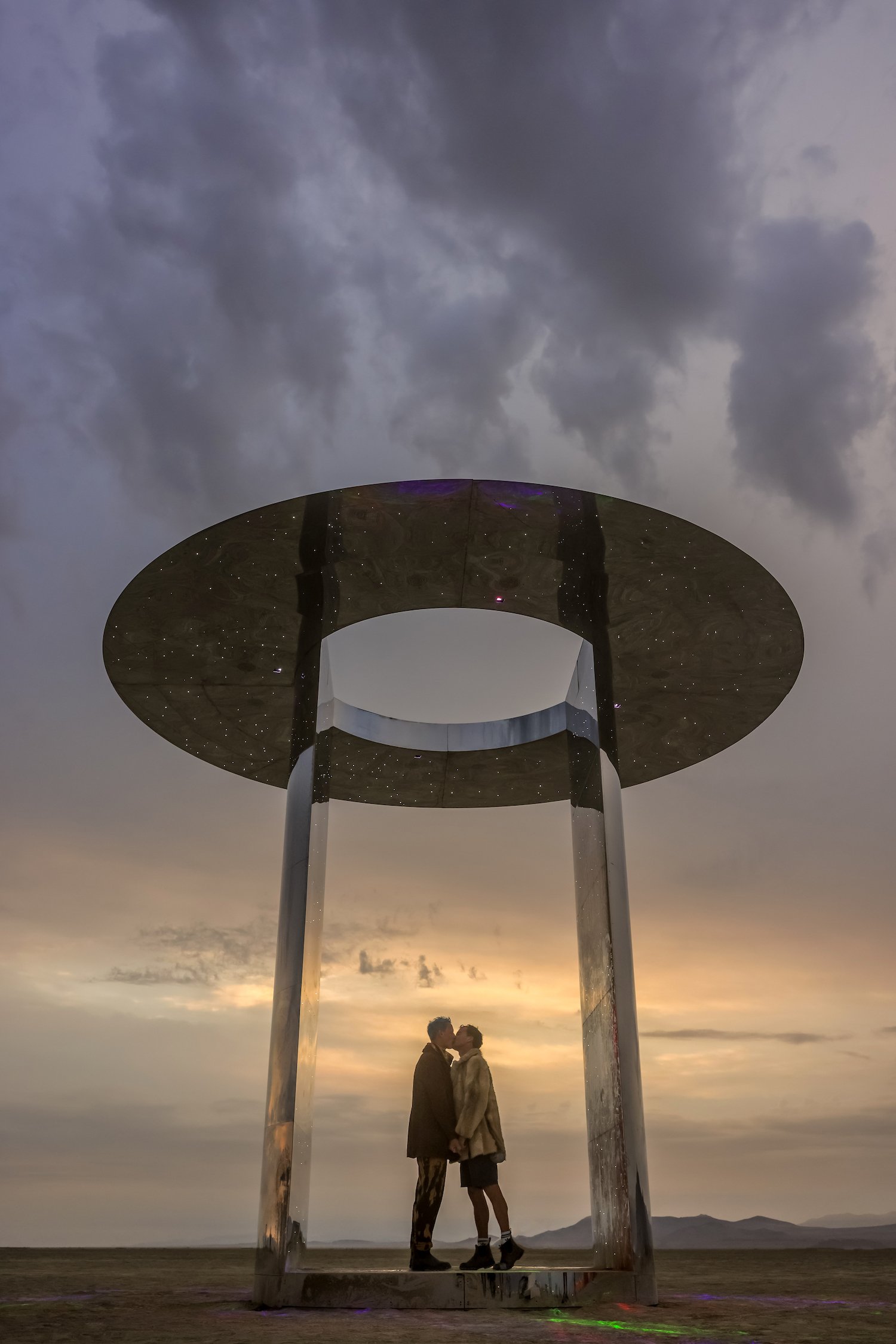 Point of Unity at Burning Man 2025 - Photo by Mattias Löw.