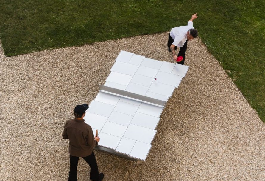 Musical Ping Pong Table
